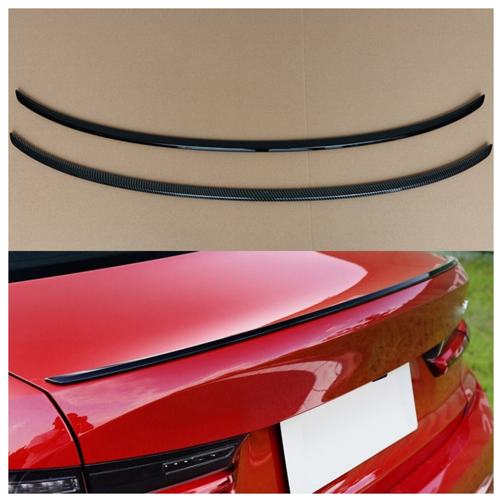 For BMW 3 Series M3 19-24 Carbon Fiber MP Rear Boot Spoiler Wing Flap 1PCS
