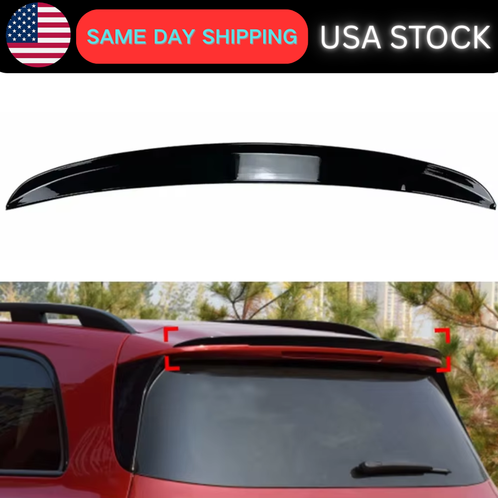 For Mercedes Benz GLB X247 GLB220 2019 to 2023 Glossy Black Rear Spoiler Wing