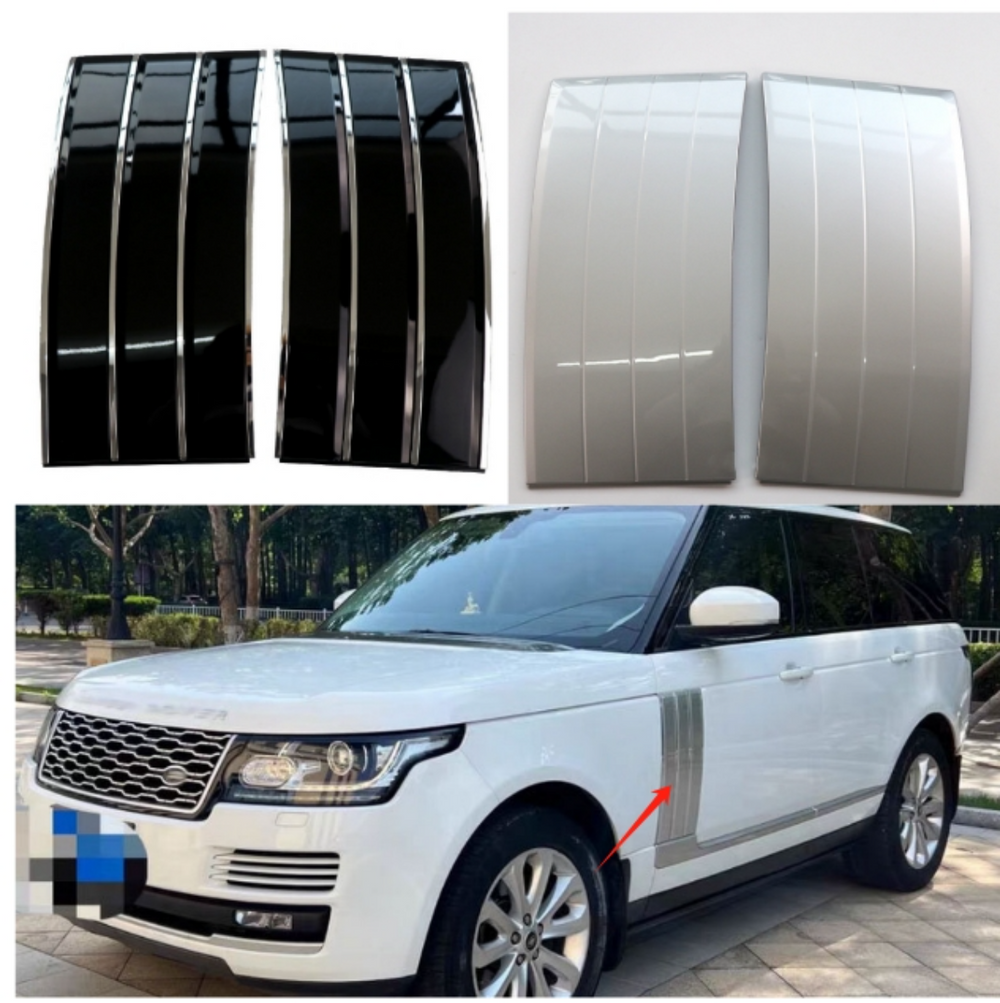 For Range Rover Vogue HSE L405 2014-2021 Black Door Side Fender Vent Cover Trim