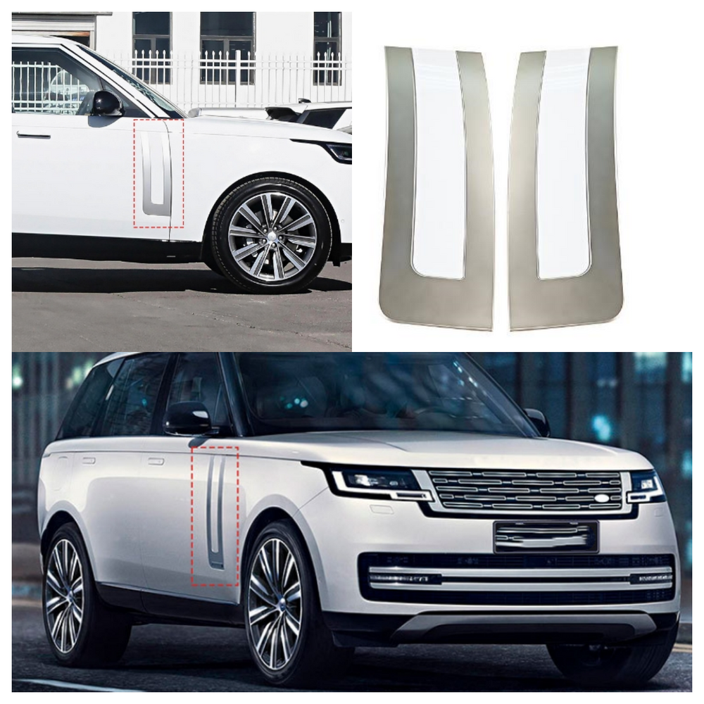 ABS Auto Side Door Air Vents Trim Cover Fit for 2023 2024 Land Rover Range Rover