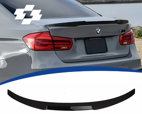 For BMW 3 Series M3 19-24 Carbon Fiber M4 Rear Boot Spoiler Wing Flap 1PCS