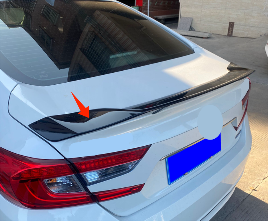 For 2018-2022 Honda Accord Sedan R Style Rear Spoiler Wing Glossy Black