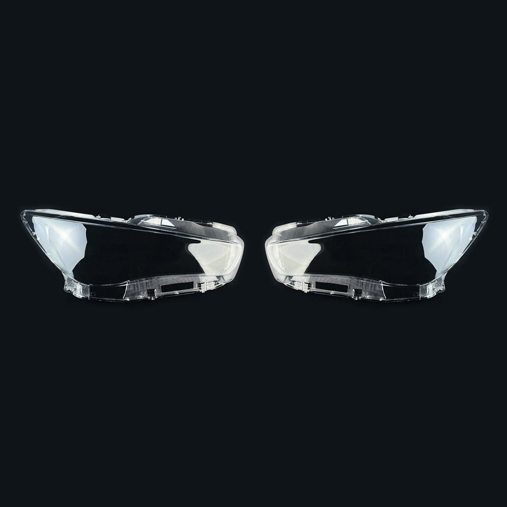 for Infiniti Q50 2013-2019 Pair of Headlight Lens Cover Clear Headlamp Shell