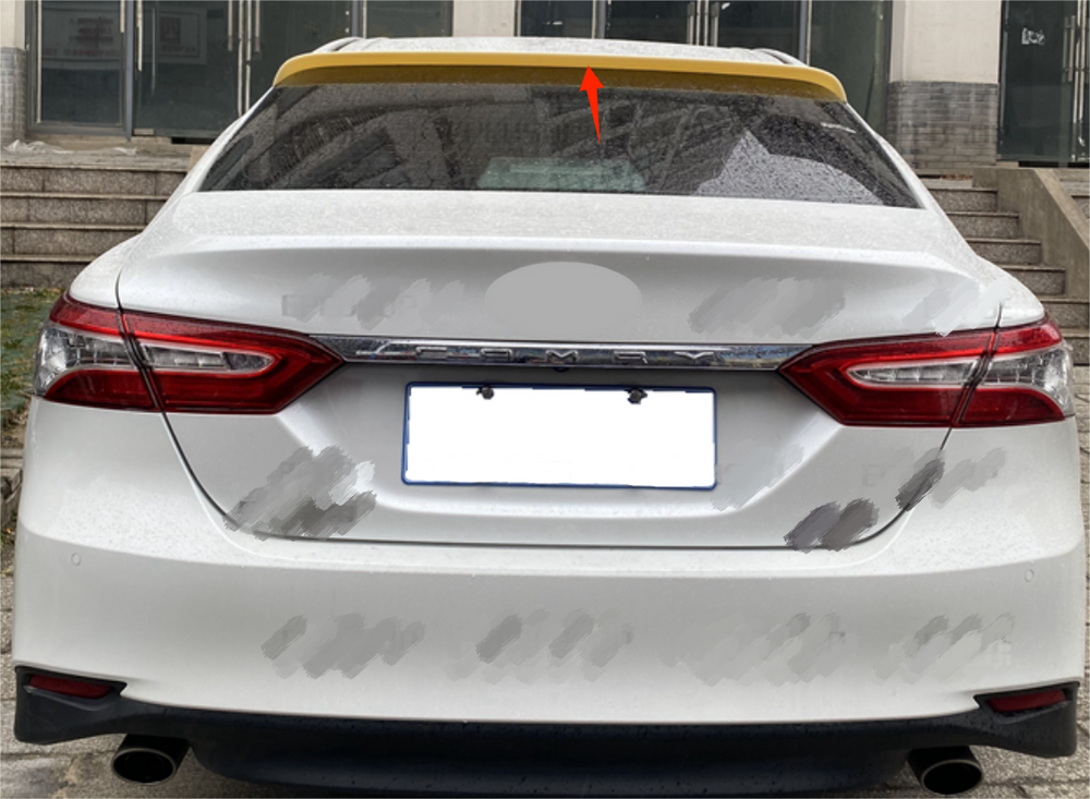 For 2018-2024 Toyota Camry Sedan Unpainted Factory Style Rear Roof Spoiler Wing