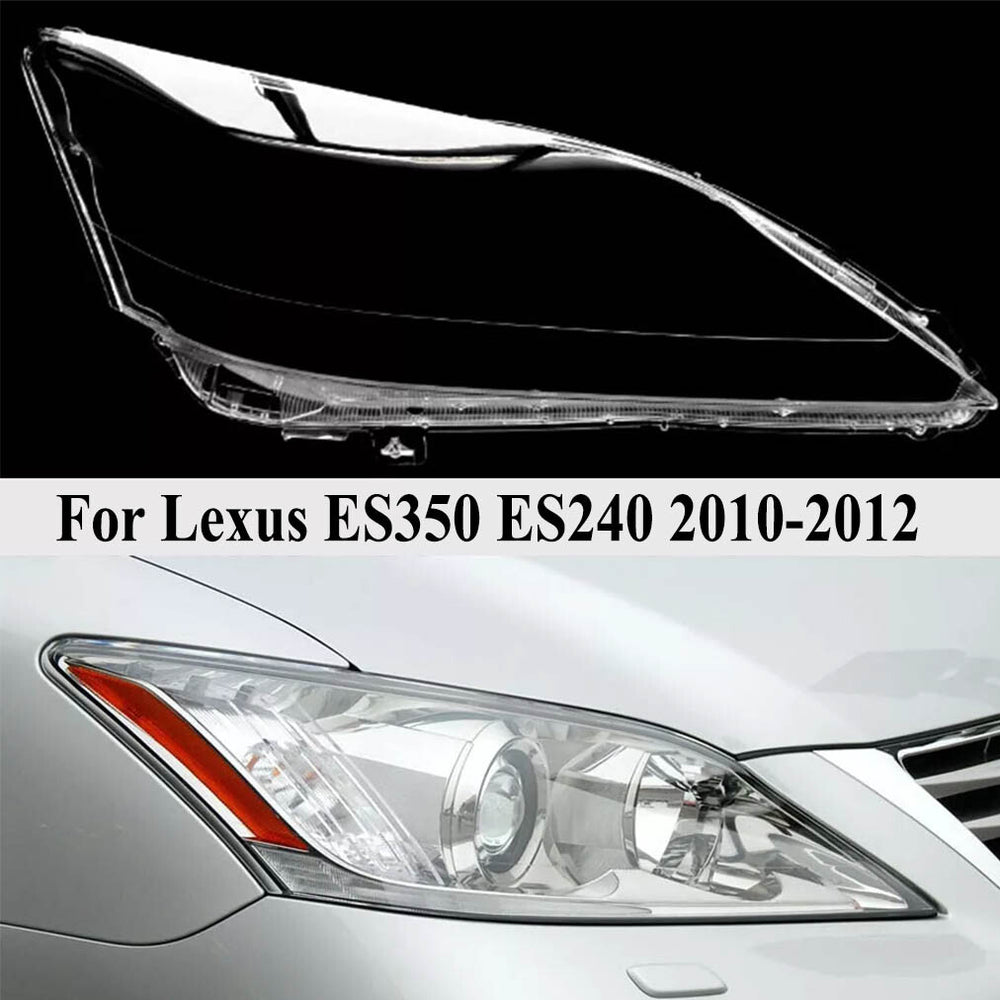 Fits Lexus ES350 ES240 2010-2012 Transparent Headlight Cover Case Lens Right