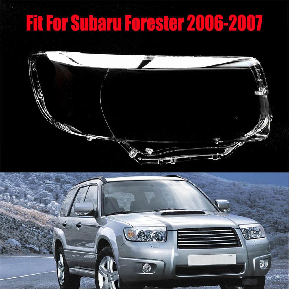 For Subaru Forester 2006-2007 Right Headlight Lens Headlamp Clear Shell Cover