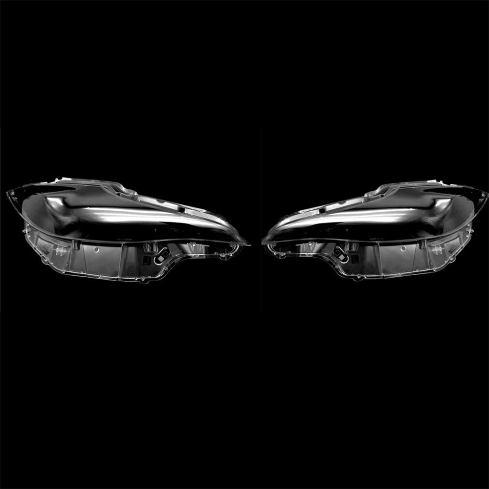 Fits Mazda CX-4 Left+Right 2016-2018 Side Headlight Headlamp Clear Lens Cover