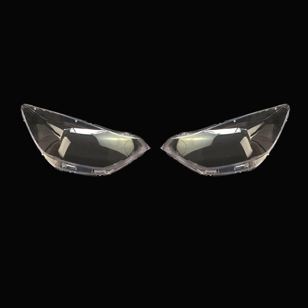 for Chevrolet Sail 3 15-18 Pair Clear Headlamp Headlight Lens Light Shell