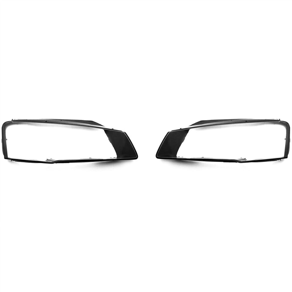 Fits Audi A8 D4 2015-2017 2Pcs Headlight Headlamp Clear Lens Left Right Cover