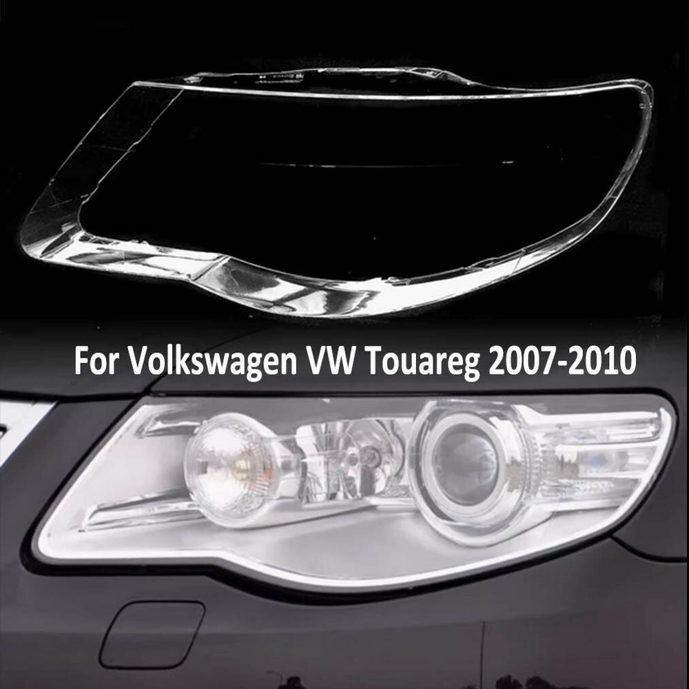 Left Headlamp Lampshade Headlight Lens for Volkswagen VW Touareg 2007-2010