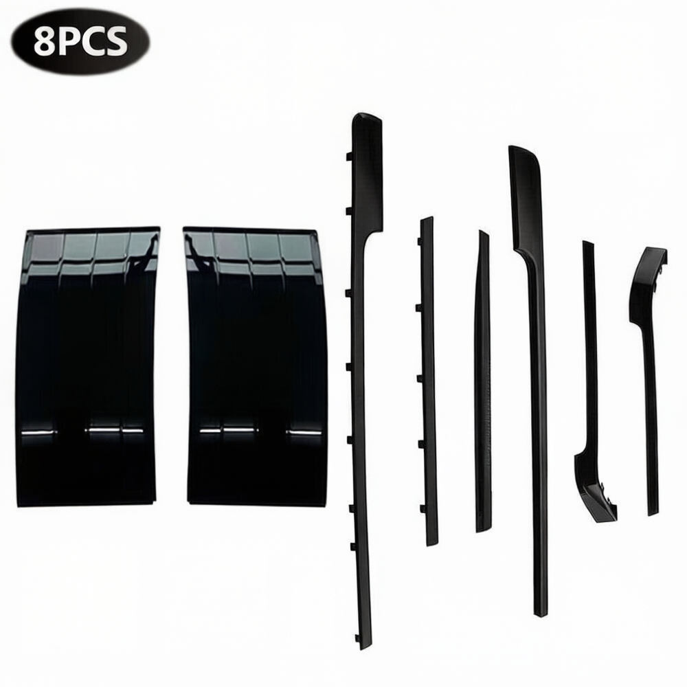 Door Side Body Vent Trim Strip Kit For Range Rover Vogue L405 2013-2022 Glossy Black