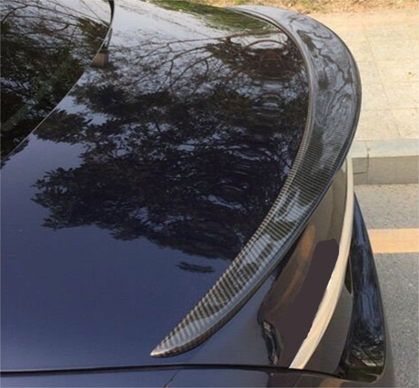 For 2015-2021 Mercedes-Benz C-Class W205 Sedan Fiber Rear Spoiler Wing 4DR ABS
