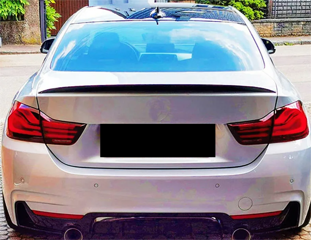 Black For 2013-2019 BMW 4 Series F36 Gran Coupe 4-Door ABS Rear Spoiler Wing