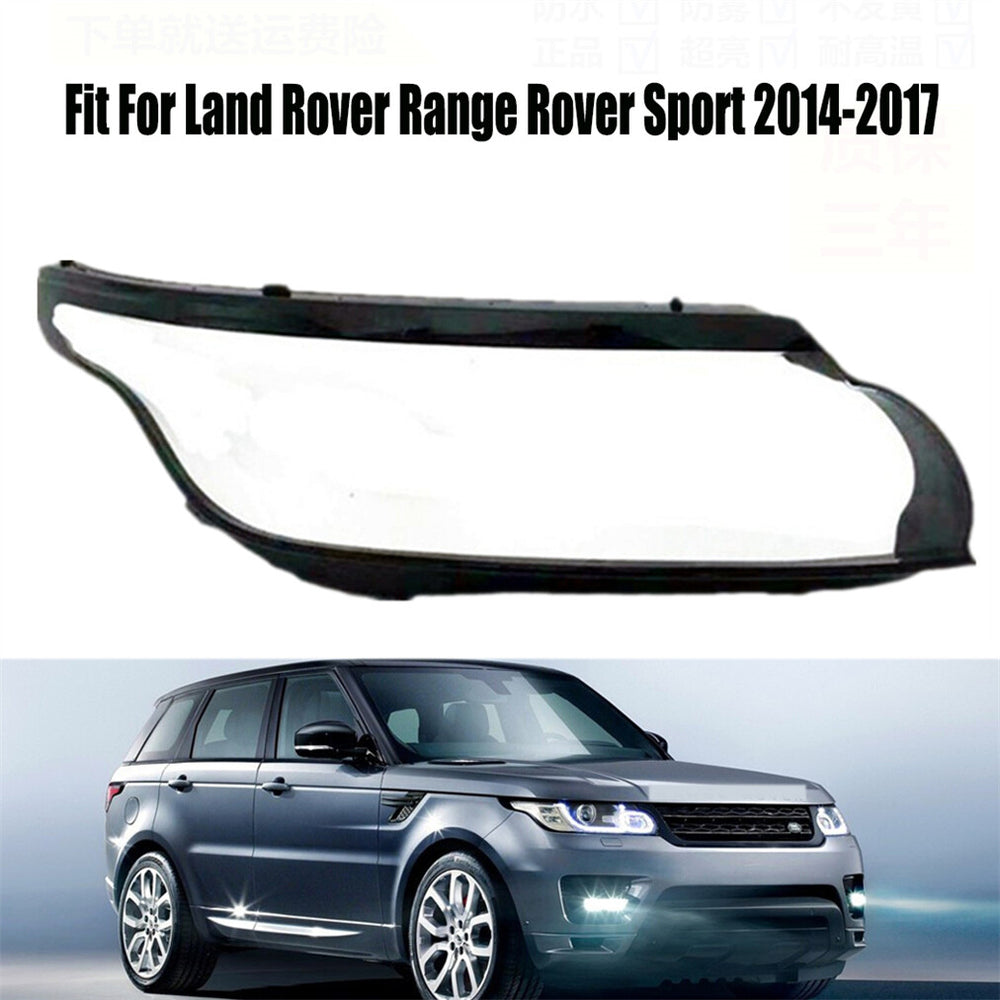 Headlight Headlamp Lens Right Cover for Land Rover Range Rover Sport 2014-2017