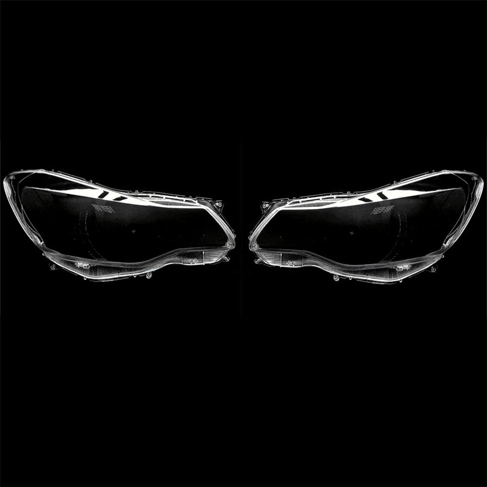 Headlight Headlamp Clear Lens Left Right Cover 2Pcs for Subaru XV 2012-2016