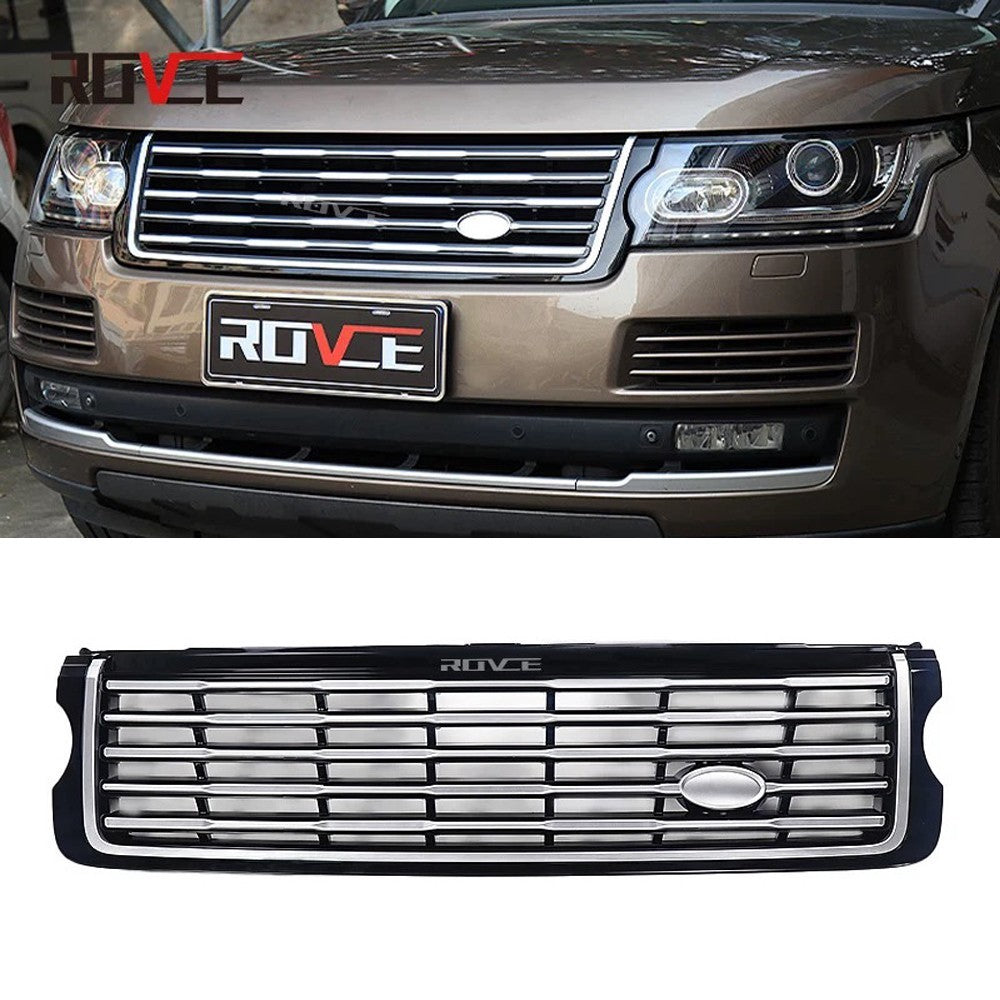 2026 SV Style Front Bumper Grille Silver Mesh Grill For Range Rover L405 2013-17
