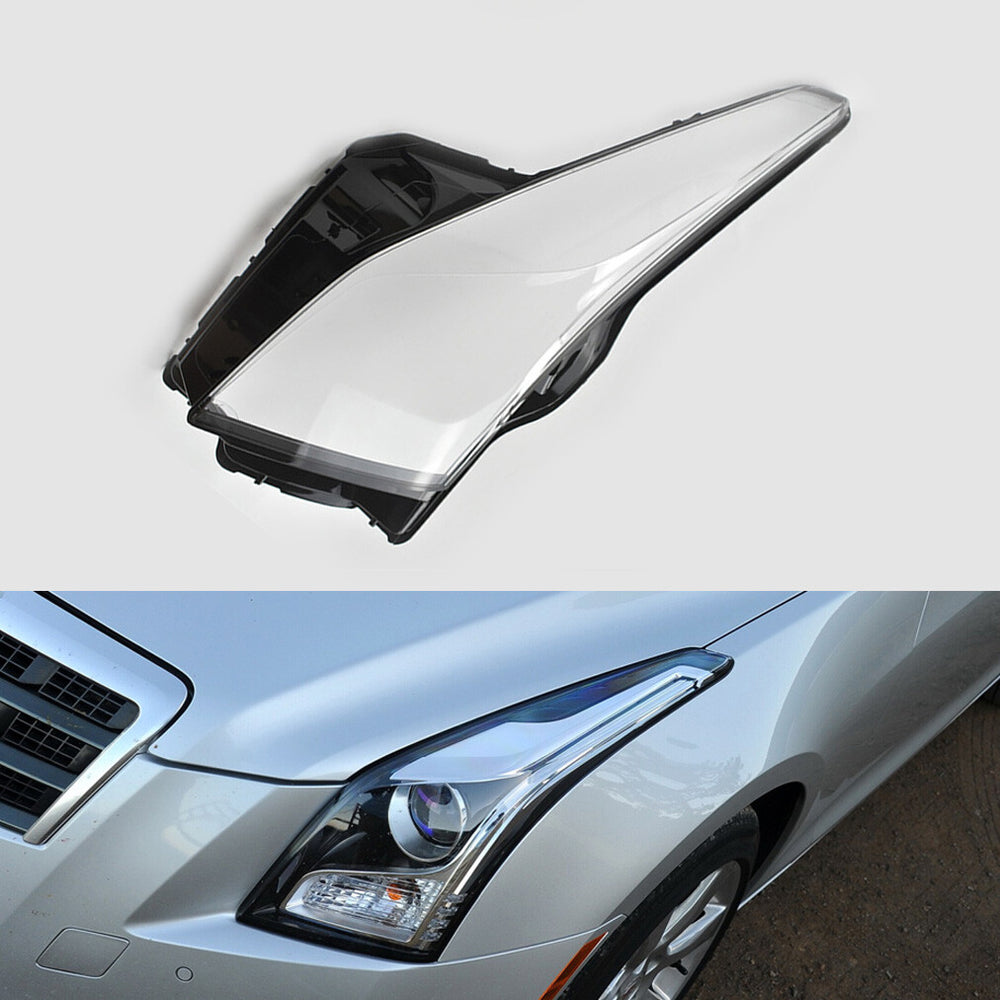 for Cadillac ATS 2013-2018 Replace Left Auto Headlight Cover Lens Lamp Shell