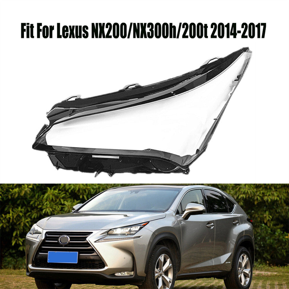 Headlight Headlamp Clear Lens Left Cover For Lexus NX200/NX300h/200t 2014-2017