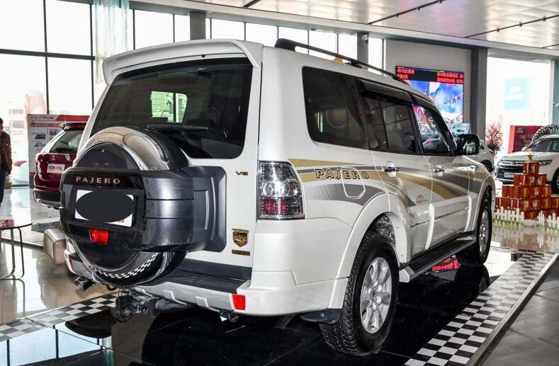 For 2009-2018 Mitsubishi Pajero V73 Rear Wing Spoiler Factory Style Trunk ABS