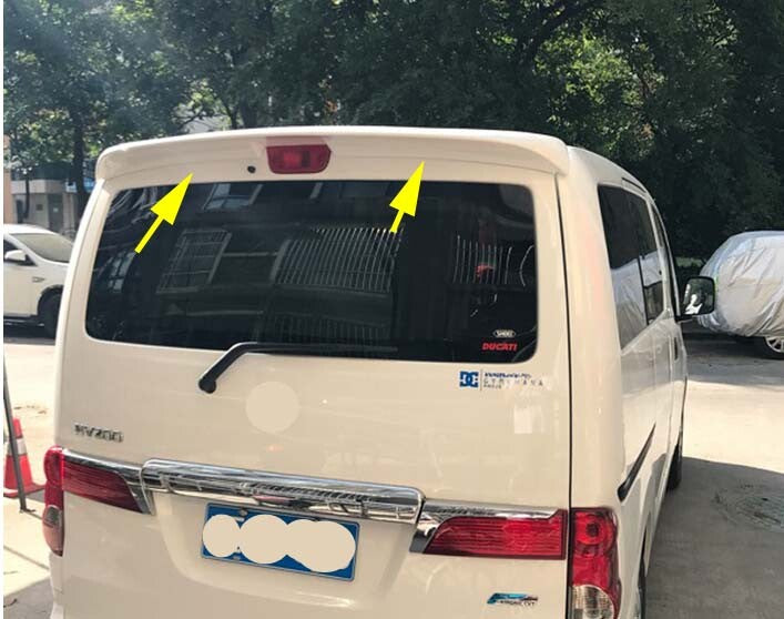 for Nissan NV200 2009-2021 Unpaint A# ABS Rear Trunk Factory Style Wing Spoiler
