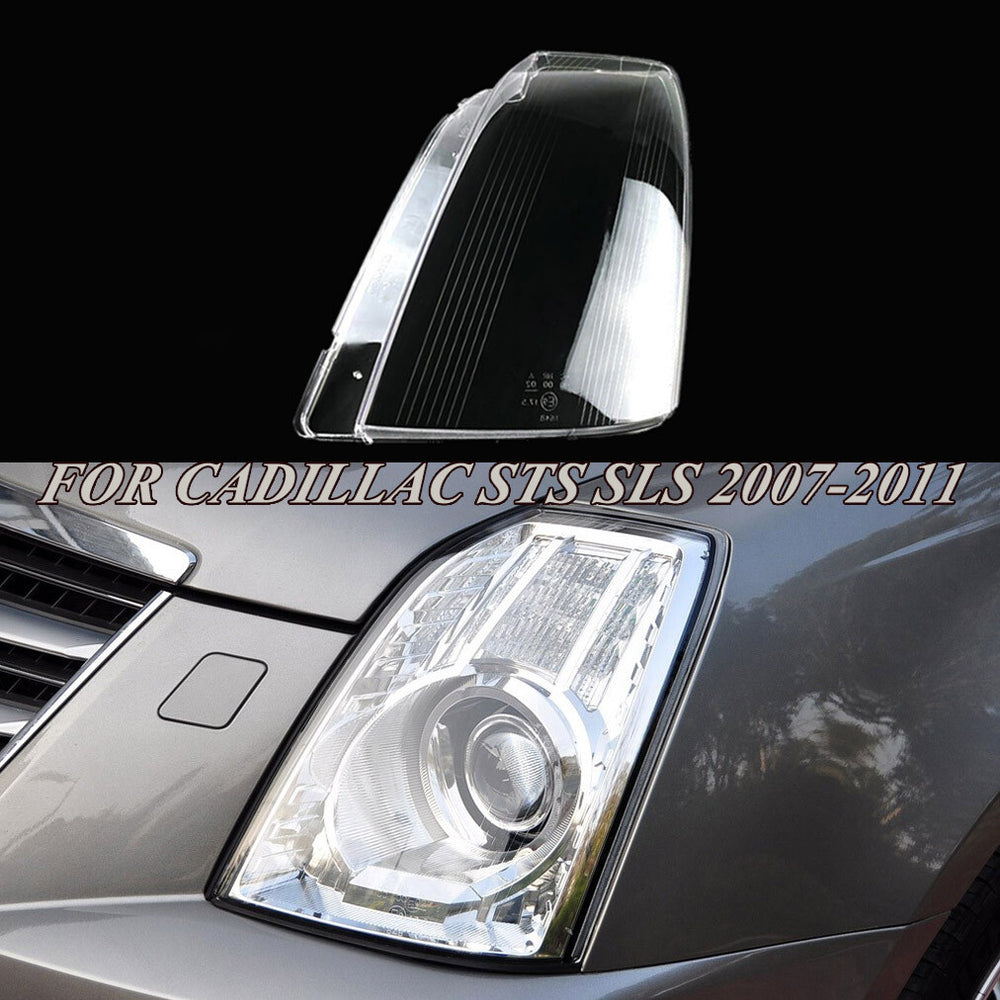 Transparent Headlight Cover Lens Left for Cadillac STS SLS 2007-2011 Auto