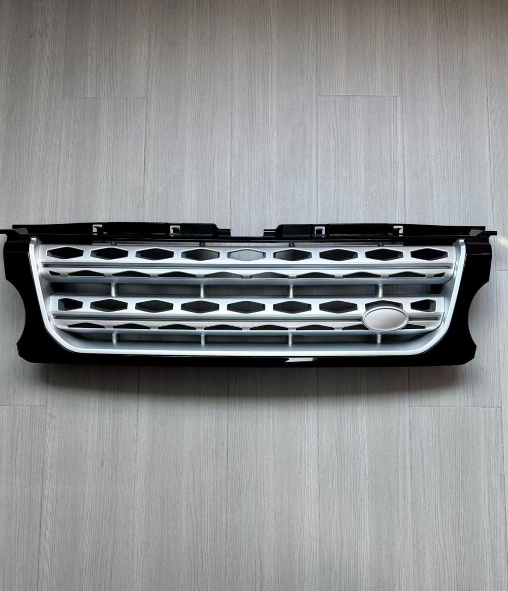 Front Grille Bumper Mesh Grill For Land Rover Discovery 4 LR4 2014-2016 Silver