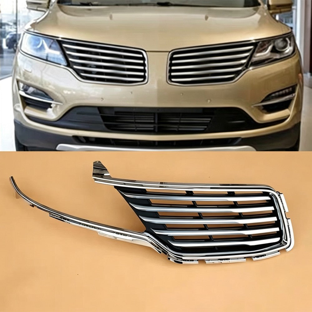 Front Bumper Grille Passenger Right Side Grill For Lincoln MKC 2015-2018 Silver