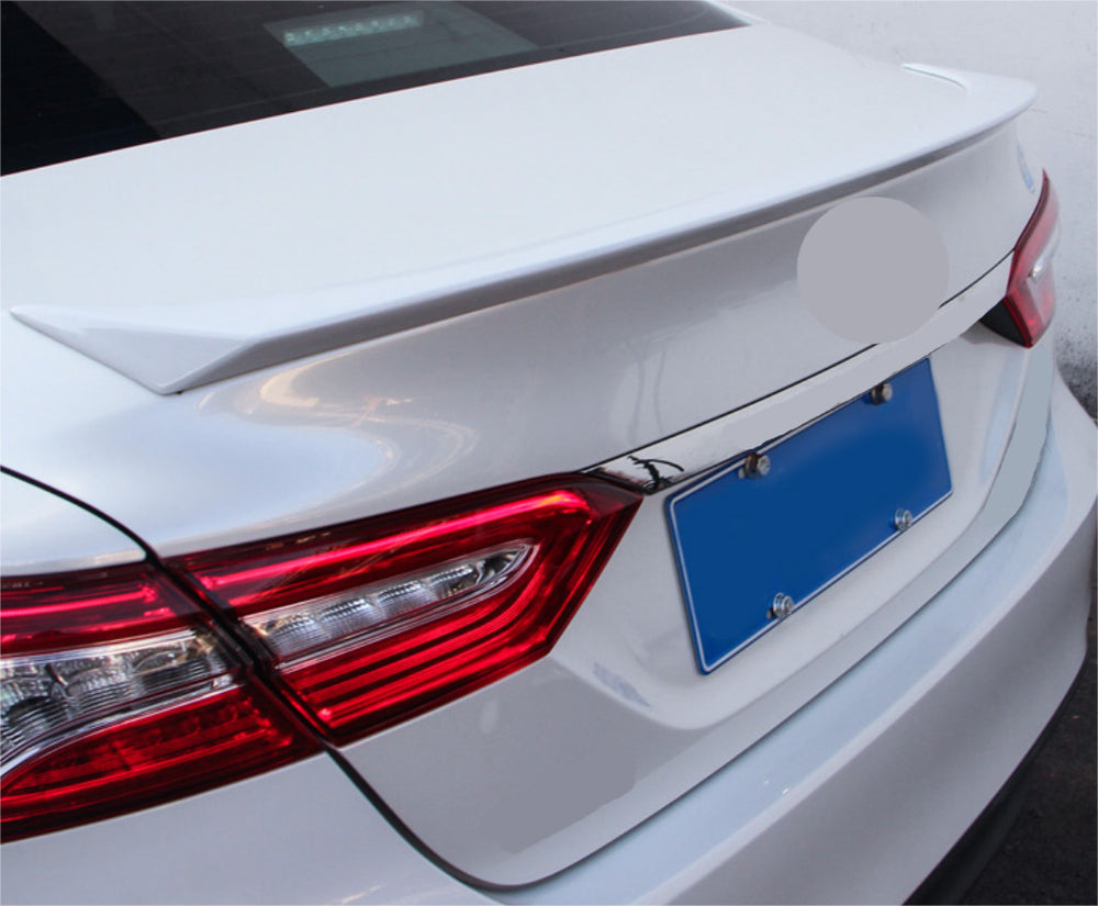 For 2018-2024 Toyota Camry Sedan Rear Trunk Style Wing Spoiler C Pearl White