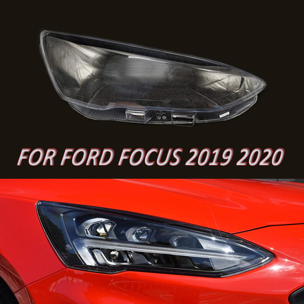 Right Headlight Lens Replacement Cover Transparent for Ford Focus 2019 2020