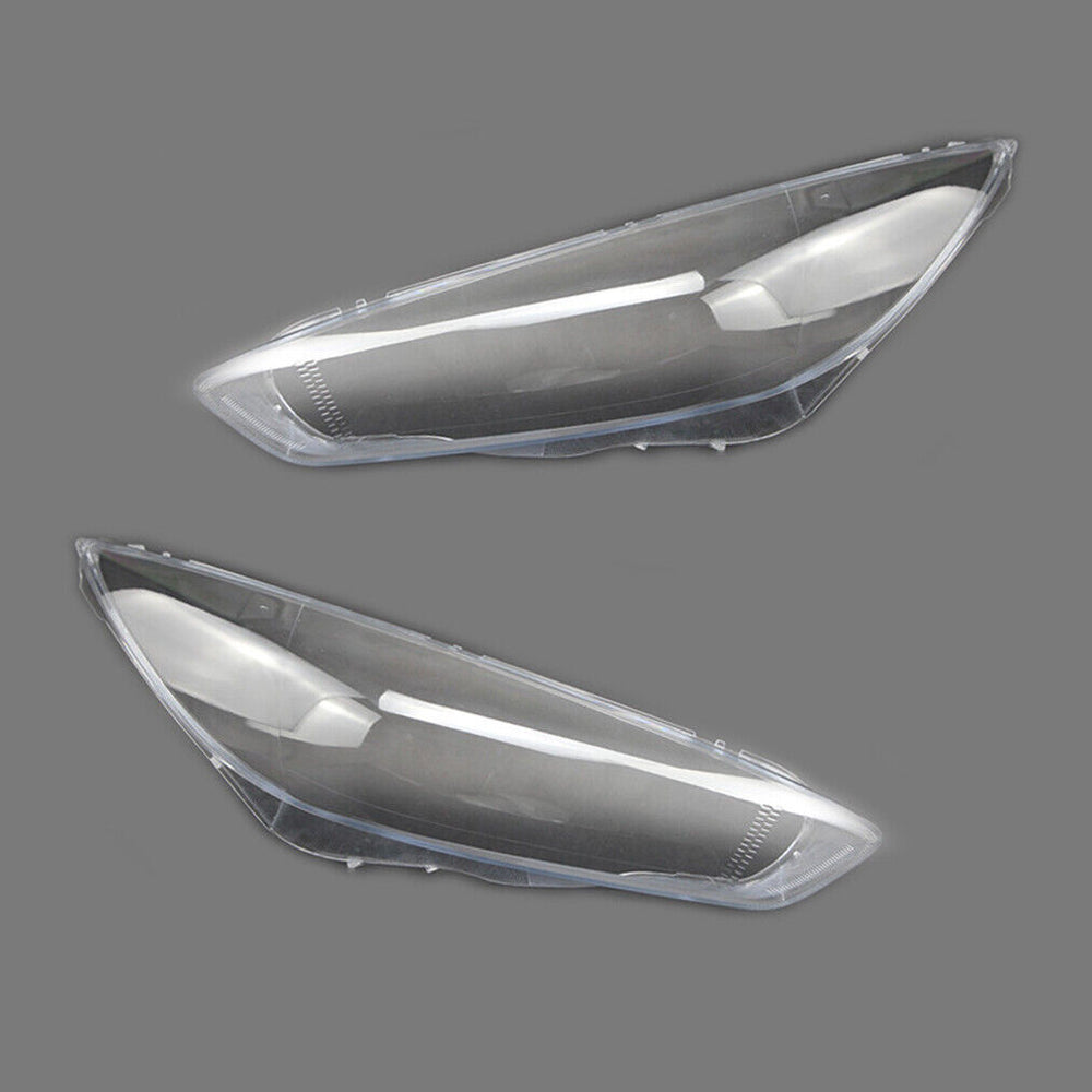 Fits Ford Focus 15-18 Transparent Shell Headlamp Cover Shade Headlight Lens