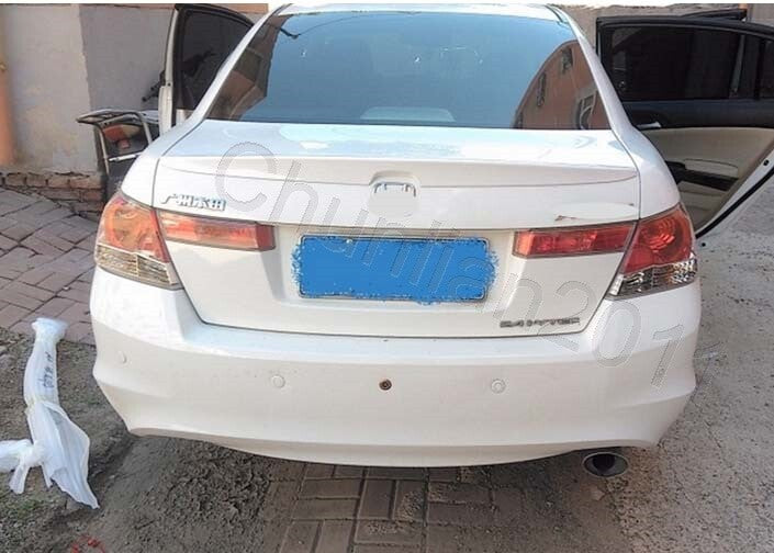 for 2008-2012 Honda Accord Sedan Unpainted Rear Factory Style Spoiler Wing 4DR