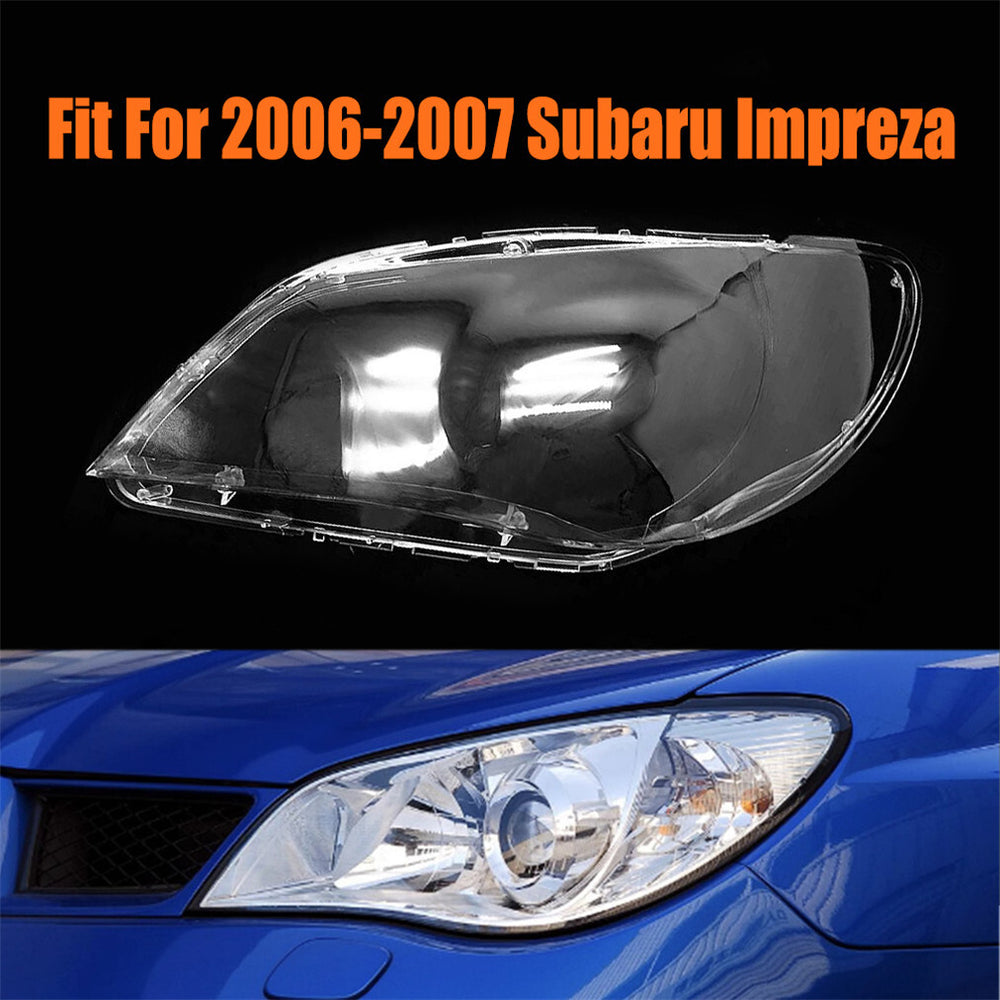 Fits Subaru Impreza 2006-2007 Transparent Front Auto Headlight Cover Lens Left