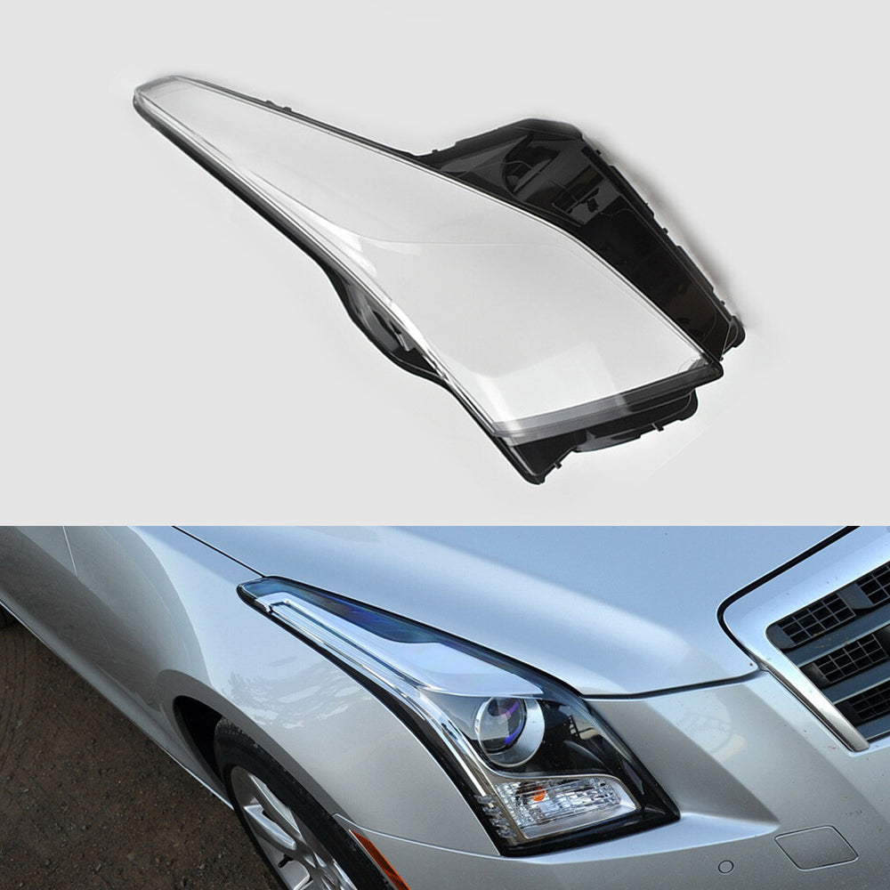 Right Transparent Headlight Cover Lens Accessories For Cadillac ATS 2013-2018
