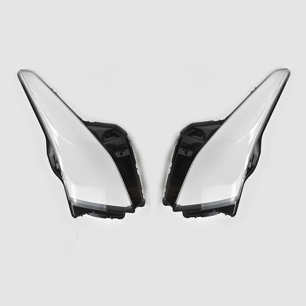 Fits Cadillac ATS 2013-2018 Pair Left Right Transparent Headlight Cover Lens