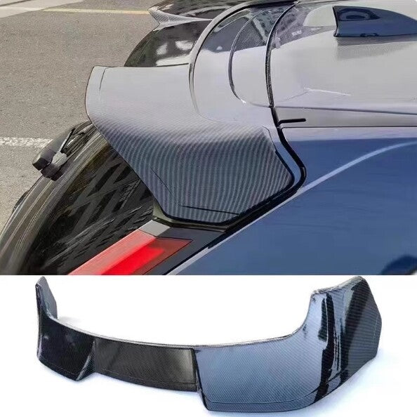 For Honda CRV CR-V 2023-2024 Rear Trunk Spoiler Wing Flap Fit Carbon Style ABS