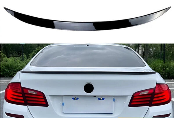 For BMW 5 Series M5 18-23 P Dry Carbon Fiber Rear Trunk Spoiler Wing Flap