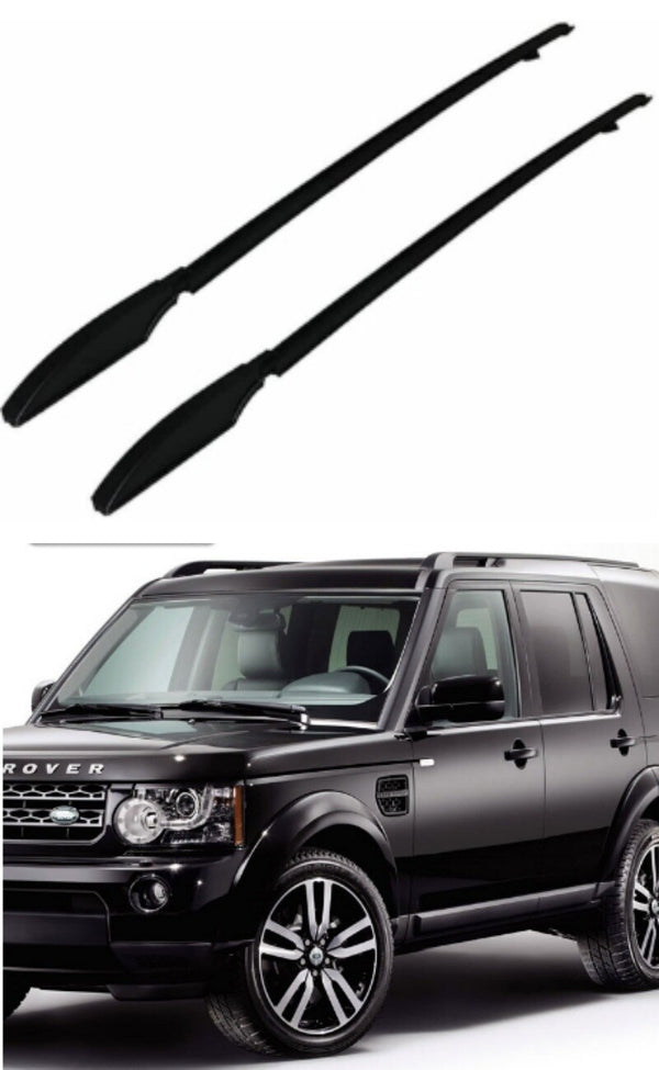 2Pcs Fit for Land Rover Discovery LR4 2010-2016 Side Rail Bar Roof Rail Rack