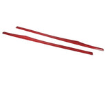 For Porsche 911 2014-2018 Red Carbon Fiber Interior Car Door Panel Cover Trim
