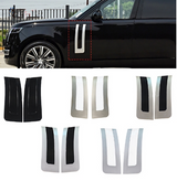 ABS Auto Side Door Air Vents Trim Cover Fit for 2023 2024 Land Rover Range Rover
