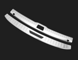 2PCS For 18-20 Volvo S90 Inner & Outer Rear Bumper Protector Sill Plate Trim A