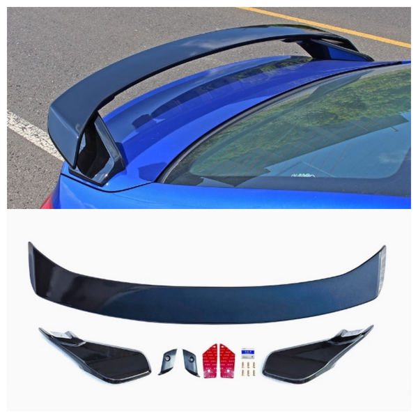 ABS Gloss Black Rear Trunk Spoiler Wing HP Style For 2022-2025 Honda Civic Sedan