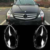 Clear Lens Housing Cover Pair for Mercedes Benz W251 R350 R500 06-10 Headlight — photo 1