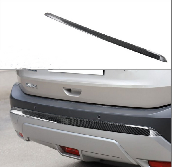 For Nissan Rogue 2022-2023 ABS Carbon look Rear Bumper Lower Protector Cove 1X