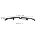 55'' Carbon Fiber Style Rear Trunk Wing Spoiler for Audi A6 Sedan 1995-2025