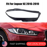 Replacement Front Right Side Headlamp Lens Cover for Jaguar XE 2016-2019