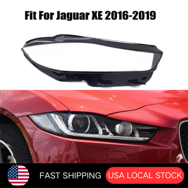 Replacement Front Right Side Headlamp Lens Cover for Jaguar XE 2016-2019