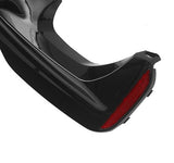 For BMW 5 Series M5 18-20 Gloss Black Rear Bumper Diffuser Lip Spoiler Refit