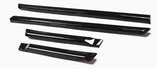2010-2020 For Toyota Land Cruiser LC200 Black Side Door Body Panel Decor Trim