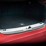 Stainless steel rear door plate fits for Mazda CX-60 2022-2024 2PCS Black