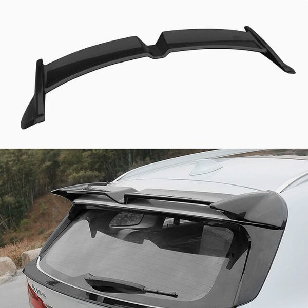 Roof Trunk Tail Wing Flap Bar Spoiler 1PCS For BMW X1 F48 2016-2022 Gloss Black